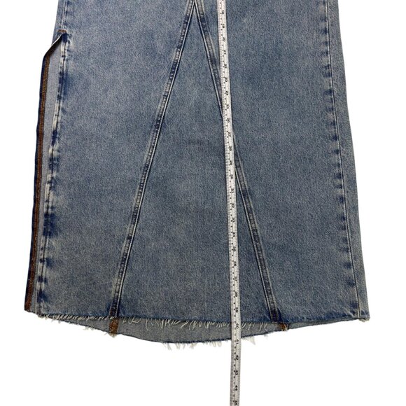 Levi’s Iconic Long Denim Skirt Women’s 26 / XS / Size 2 High Rise Maxi NWT - Picture 9 of 12